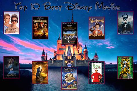 Top 10 Disney Live action Movies by Lady1Venus on DeviantArt