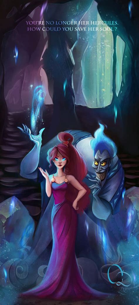 Megara and Hades - 2015, Noumenie - Gwendolyn Garan | Disney drawings ...