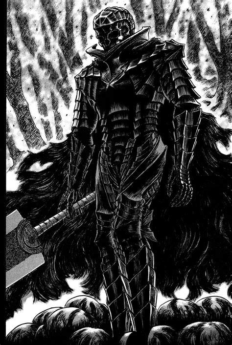 Black soldier illustration, Berserk, berserk armor, Guts, Kentaro Miura ...