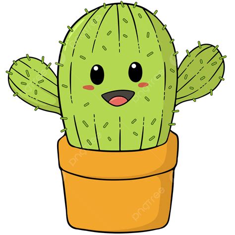 Dibujos Animados De Cactus Lindo Png Cactus Lindos Cactus Dibujos ...