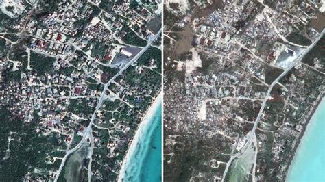 Providenciales - Before & after satellite photos of Hurricane Irma's ...