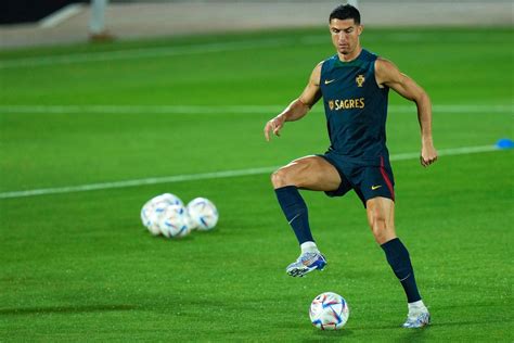 Cristiano Ronaldo Playing Soccer