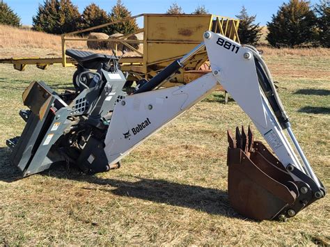 Bobcat 8811 Skid Steer Backhoe Attachment BigIron Auctions