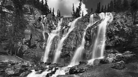 Black & White Waterfall Photos: Large-Format Fine Art Prints - VAST