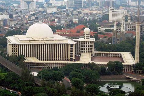 Istiqlal Mosque in Jakarta, Indonesia