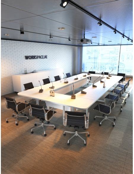 O-Shape Conference Table | Meeting room design, Conference room design ...