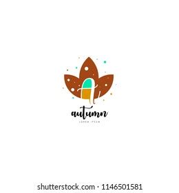 Autumn Logo Vector Stock Vector (Royalty Free) 1146501581 | Shutterstock