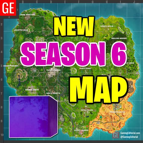 Fortnite Battle Royale Season 6 Map Changes & New Locations