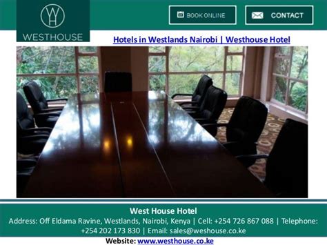 Best Hotels in Westlands Nairobi Kenya - WestHouse Hotel