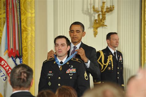 Staff Sgt. Clinton L. Romesha White House Medal of Honor ceremony ...