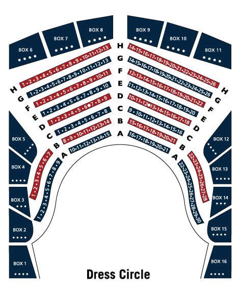 Seating Plan - The Gaiety Theatre