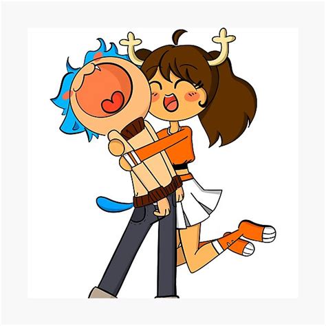 "Gumball x Penny" Photographic Print by ArtLilcutie | Redbubble