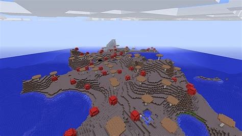 Minecraft Mushroom Island Seed 1.7.4 Minecraft Project