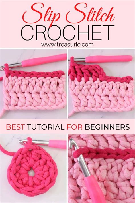 Crochet Slip Stitch (sl st, ss) Made Easy for Beginners