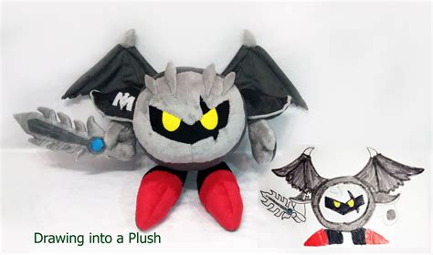 Custom Plush Just Like Dark Meta Knight Kirby Star Allies - Etsy UK