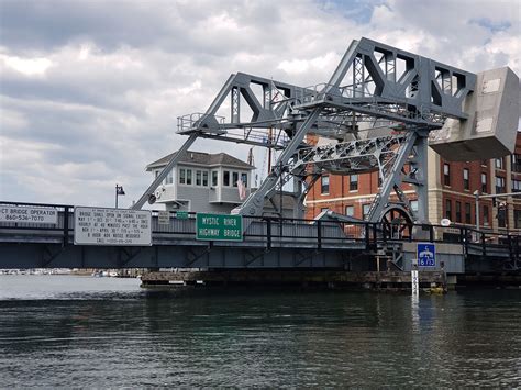 Mystic River Bascule Bridge | This Is Mystic, CT