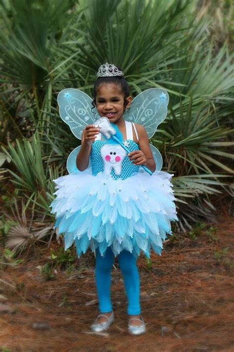 Tooth Fairy Tutu Costume, Blue Fairy Costume, Girls Halloween Costume ...