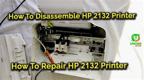 How To Disassemble HP Deskjet 2132 Printer, Repair HP 2132 Printer, HP ...