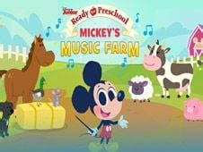 Mickey's Music Farm - Mickey Mouse Games