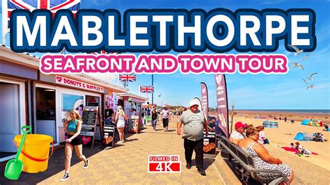 MABLETHORPE | Full seafront tour of Mablethorpe near Skegness, England ...