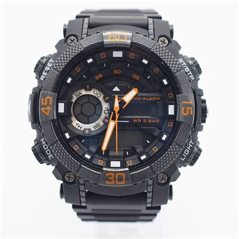 orange waterproof watches for men original man watchs esportivo mens ...