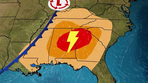 Severe Weather Moves Across South Today - Videos from The Weather Channel