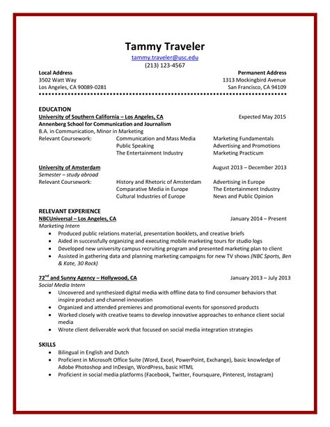 Student Resume - How to draft a Student Resume? Download this Student ...