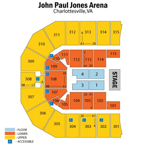 John Paul Jones Arena Seating Chart Virtual | Brokeasshome.com