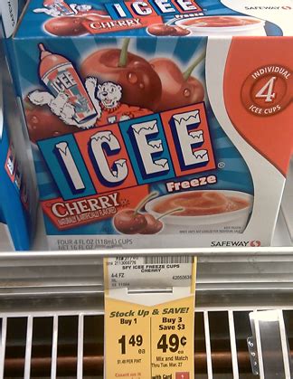 Safeway: Icee 4-Packs $0.49 (No Coupons Needed!)