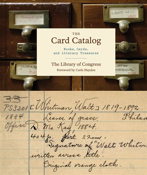 Old Library Card Catalog