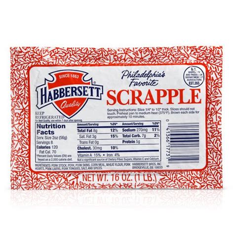 Habbersett Scrapple | Strip District Meats