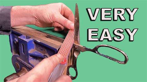 How To Sharpen Scissors - Very Easy - Right On #61 i 2024