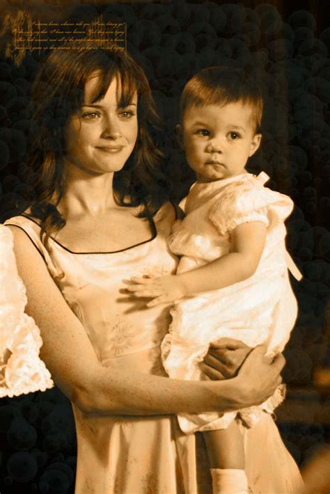 Alexis Bledel and Baby by marthusiaa007 on DeviantArt