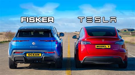 Fisker Ocean Vs. Tesla Model Y Drag Race Proves Power Isn’t Everything