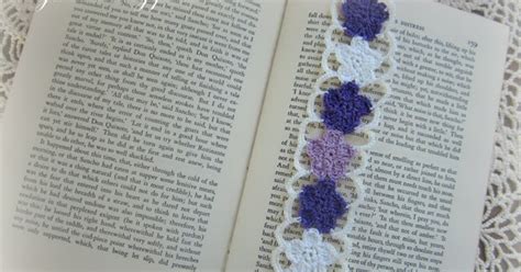 Lacy Crochet: Crochet Flower Bookmark