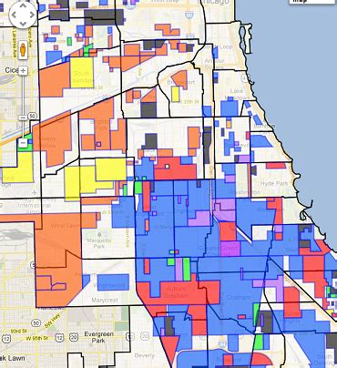 Chicago Gang Territory Map