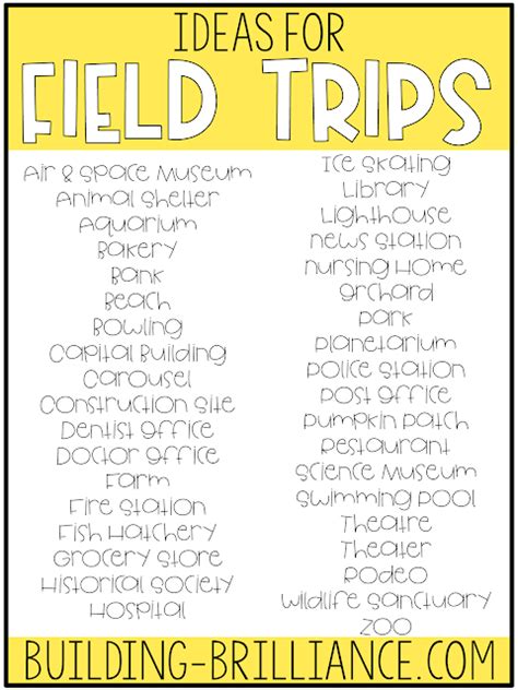 Field Trip Ideas: Plan, Organize, and Survive