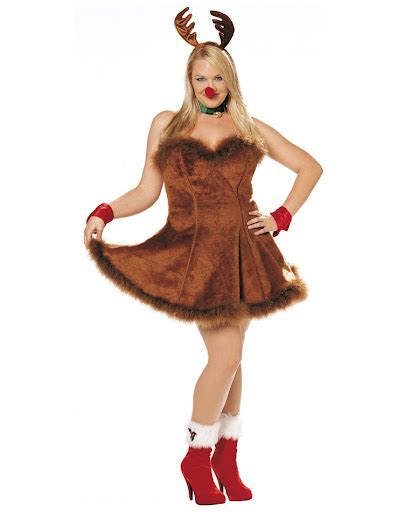 Womens Rudolph Reindeer Costume