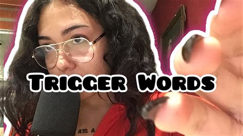 ASMR TRIGGER WORDS - YouTube