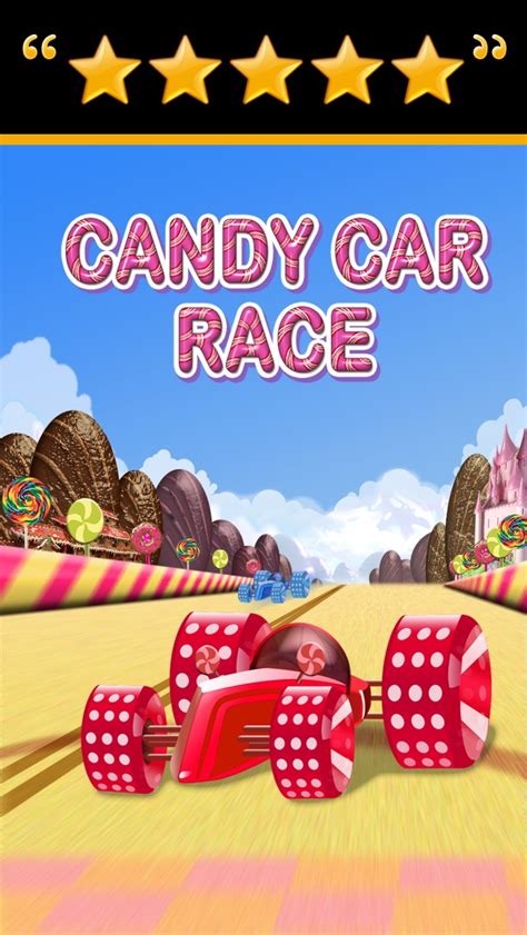 Candy Car Race - Drive or Get Crush Racing App Download - Android APK