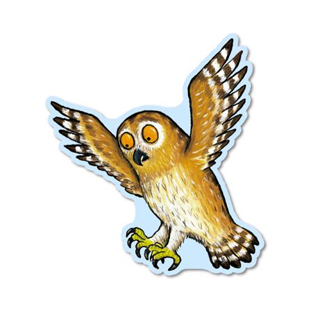 The Gruffalo' Character School Sign: Owl Flying Charlie Fox Signs ...