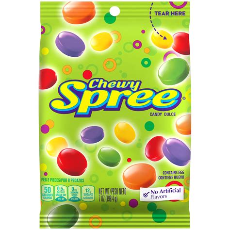 Spree Chewy Candy, 7 Ounce Bag - Walmart.com - Walmart.com