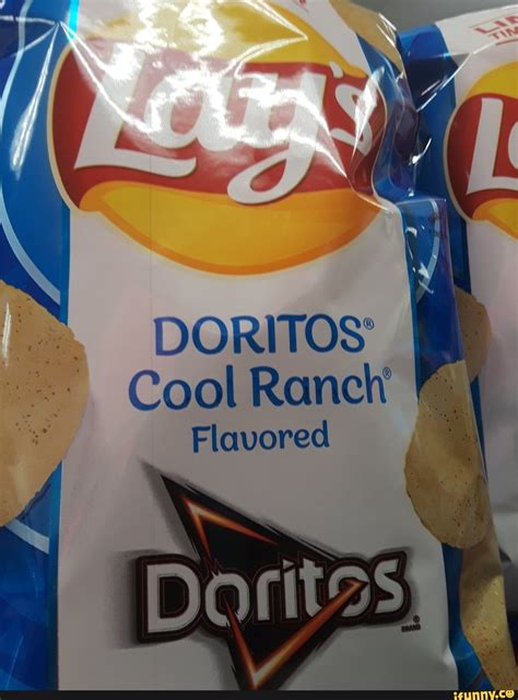 DORITOS' Cool Ranch Flavored - iFunny