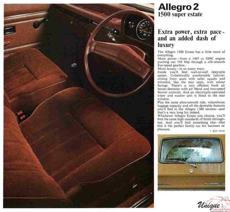 1975 Austin Allegro Estate Brochure