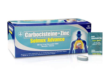 A new way to treat your cough with phlegm with Carbocisteine + Zinc in ...