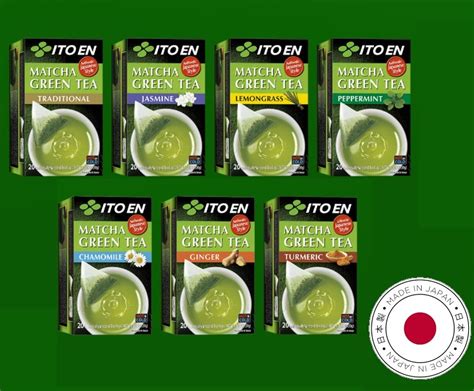 ITO EN Authentic Japanese Style Hot or Cold Matcha Green Tea, Food ...