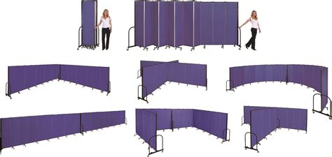 Screenflex Portable Room Dividers - 6' High