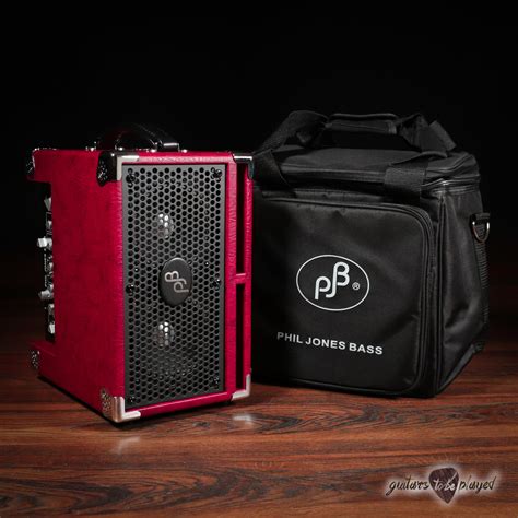 Phil Jones Bass BG-120 Bass Cub Pro 2x5” 120W Combo Amp w/ Bag – Red ...