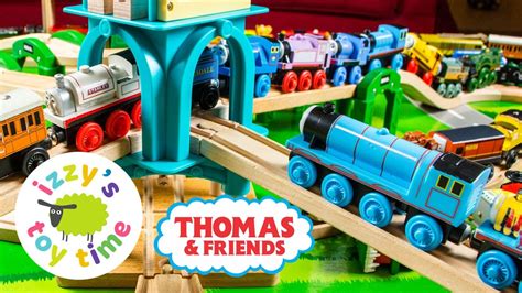 Izzys Toy Time Thomas Wooden Railway - ToyWalls