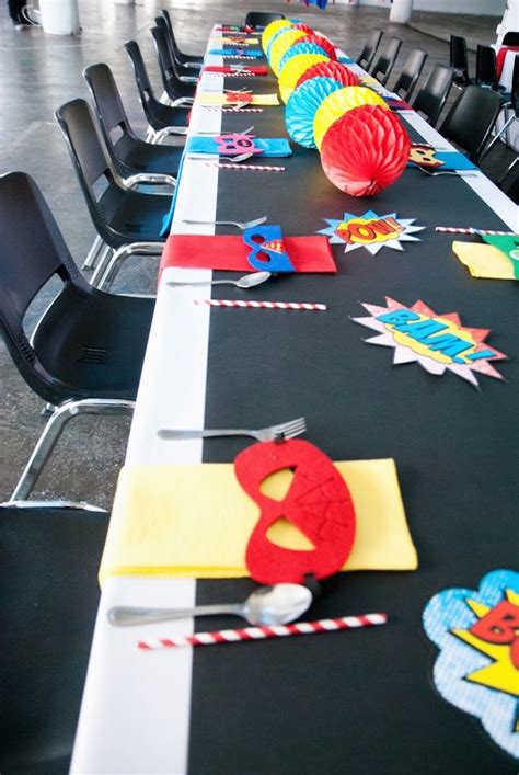 24 Incredible Superhero Party Ideas that Will Make You Wish You Were a ...